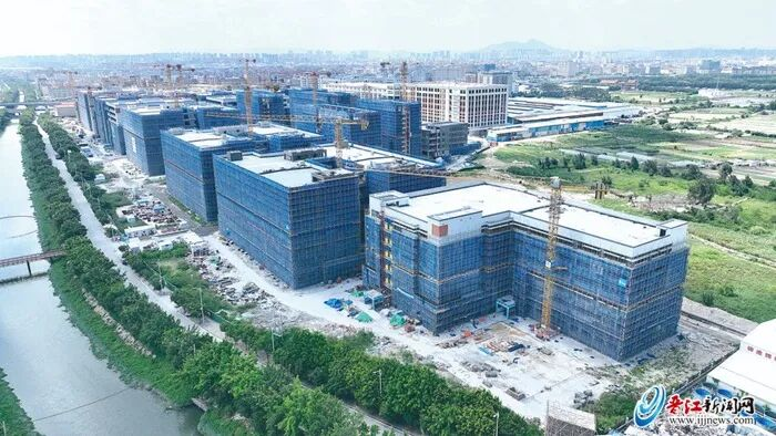 晋江鞋服产业园（陈埭园一期）加速建设中